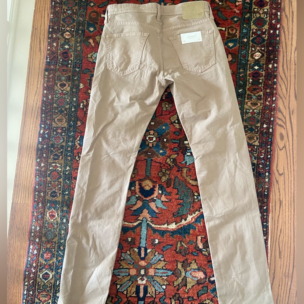 *NWT* AG Adriano Goldschmied tan pants - Picture 2 of 7